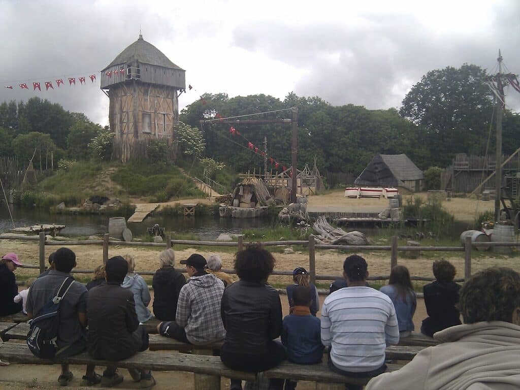 Spectacle des Vikings au Puy du Fou en Vendée