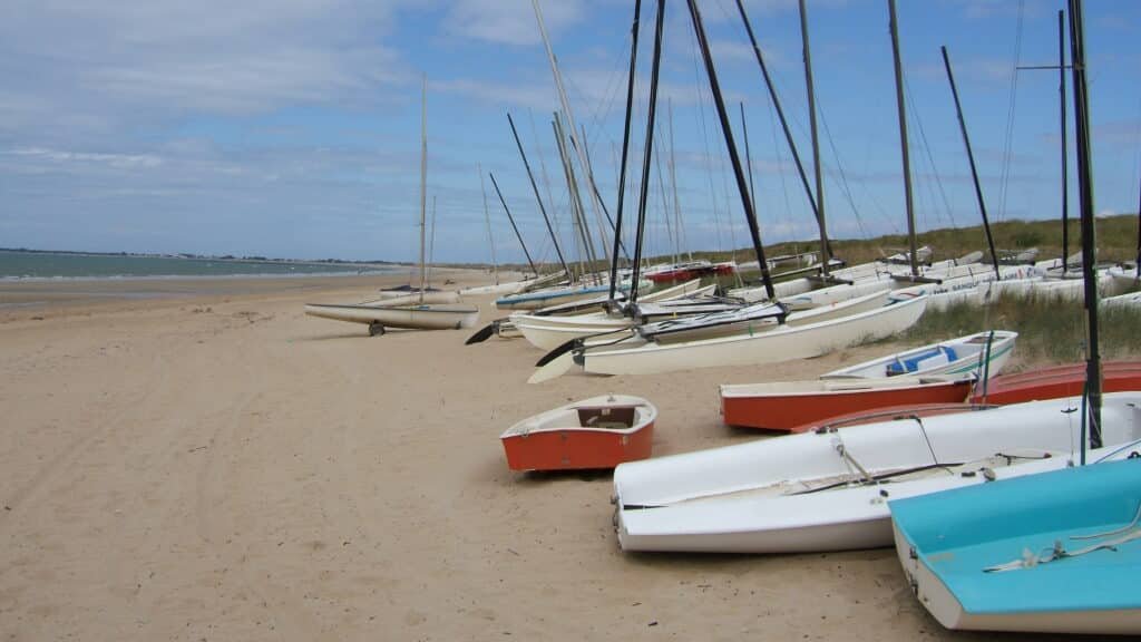 Barbâtre sur l'île de Noirmoutier, Vendée