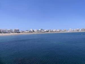 Les Sables-d'Olonne, front de mer en Vendée