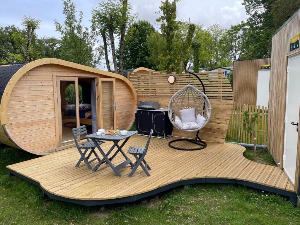 Cabane de hobbit, camping Sun Océan à Talmont-Saint-Hilaire