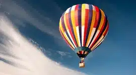 Vol en montgolfiere